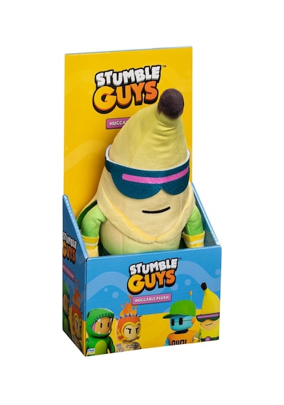 Pmı Stumble Guys Pelüş Figür 30cm Sg7208 - Super Banana Renkli