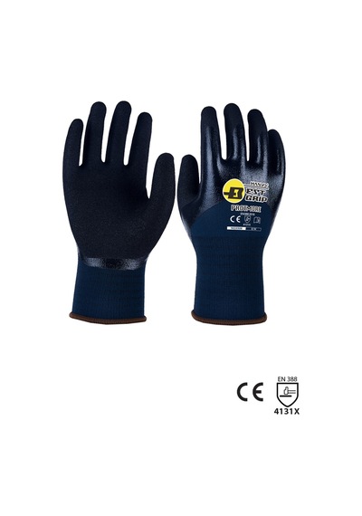 Hanvo Nitril 3/4 Kaplı Montaj Eldiveni