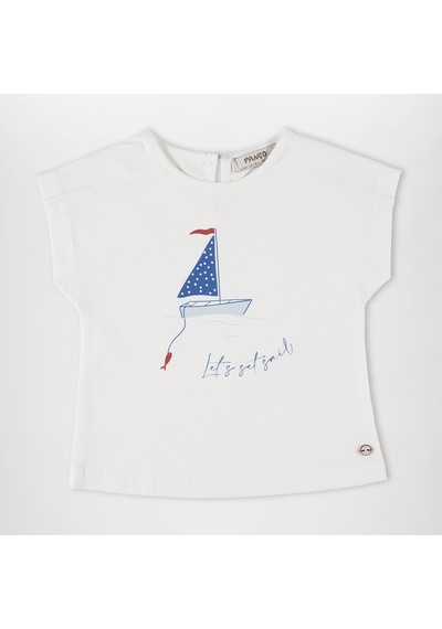 Panço Kız Çocuk Baskı Detaylı T-shirt 2411gb05036-4461 001