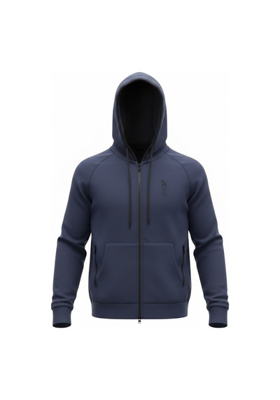 Superfly Kapüşonlu Erkek Tam Fermuar Sweatshirt Spf101232321715 Lacivert