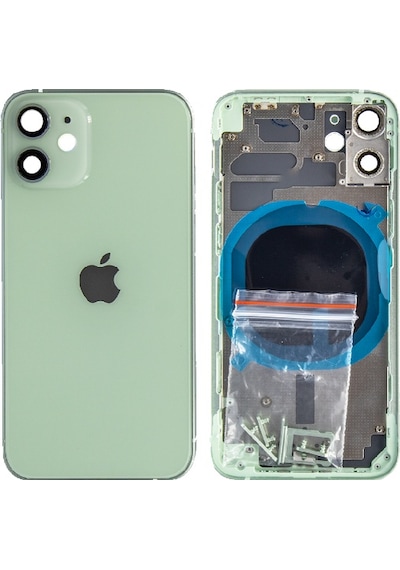Apple Uyumlu iPhone 12 Boş Kasa Yeşil