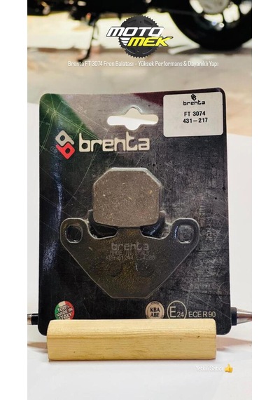 Brenta Address 50 Ft 3074 Fren Balatası Yüksek Performans & Dayanıklı Yapı