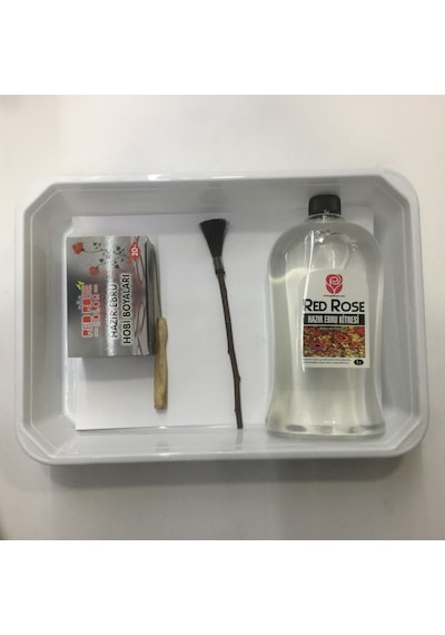 Hazır Ebru Seti Ebru Sanatı Eğitim Seti 6 Renk 20Ml Ebru Boyası N11.28