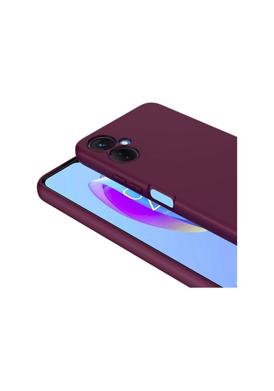 Tecno Spark 9 Pro Uyumlu İçi Kadife Kamera Korumalı Renkli Silikon Kılıf