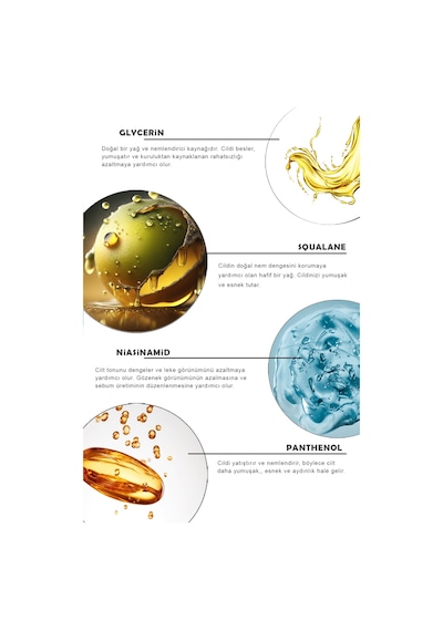 Pycos Cosmetıcs Niacinamide %10 + Hyalüronik Asit Ve Panthenol İçeren Cilt Bakım Serumu 30 Ml, Sebum Dengeleyici