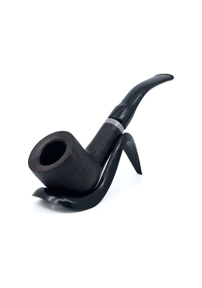 Dapper Bent Billiard Briar Gül Kökü 9 Mm Filtreli El Yapımı Pipo - 3069