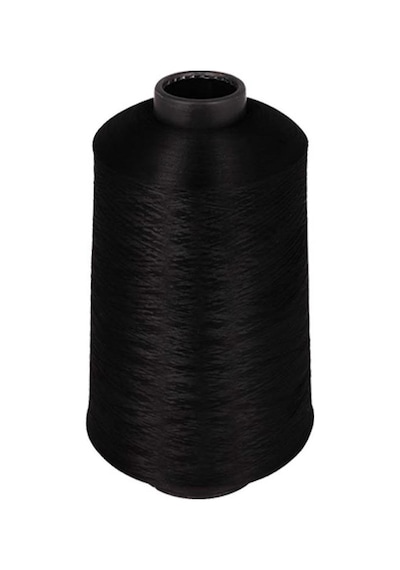 Fdm 150 Denye Siyah Polyester Overlok İpliği (70.000 Metre) (Muz