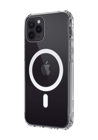 Apple Uyumlu iPhone 11 Pro Max Şeffaf Magsafe Kılıf Safe Şeffaf