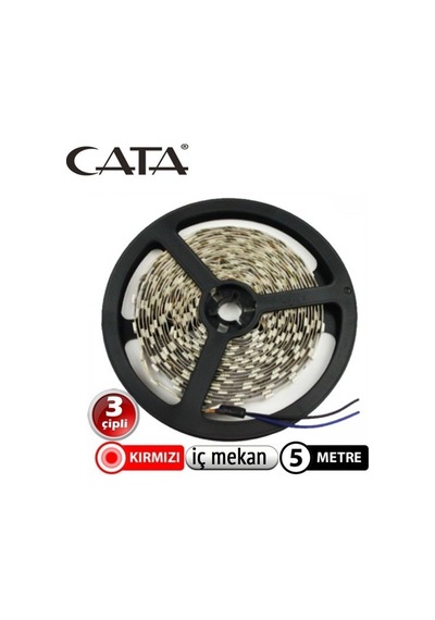 Ct-4482 Şerit Led İç Mekan (Kırmızı)