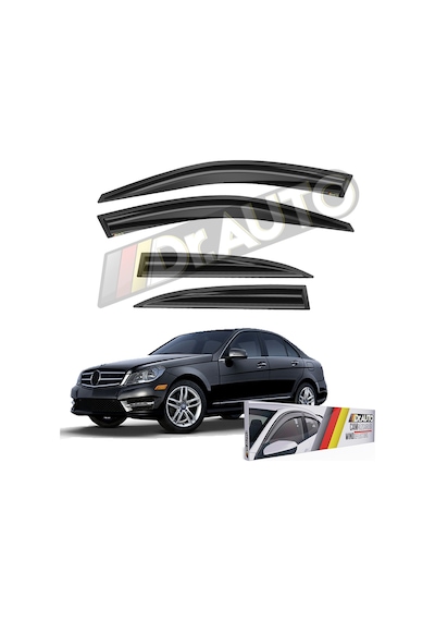 Mercedes C Serisi W204 Kasa 2008-2014 Arası Cam Rüzgarlığı 4lü