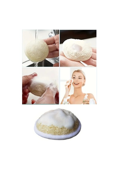 Mucit Home Yüz Kesesi Doğal Kabak Kese Lif Peeling Lifi