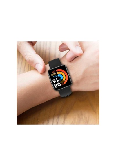Xiaomi Redmi Watch 2 Lite İle Uyumlu Klasik Zore Kordon, Lacivert Çok Renkli
