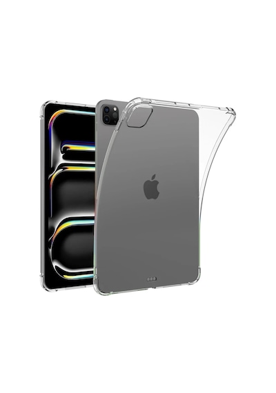 Apple İpad Pro 11 2024 Kılıf Shock Tablet Silikon - Şeffaf