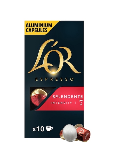 L'or Splendente Espresso Kapsül Kahve 10'lu 5,2g - Yumuşak Ve Zengin Aroma 8'li Avantaj Paketi Tarı