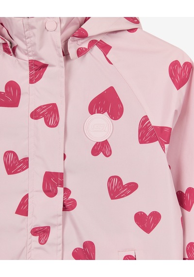Skechers G Rain Hearty Jacket Büyük Kız Çocuk Pembe Mont Sk2620127-0098