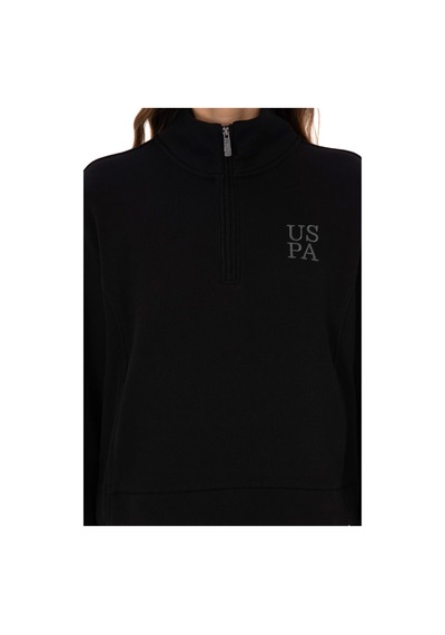 U.s. Polo Assn. Kadın Sweatshirt Siyah