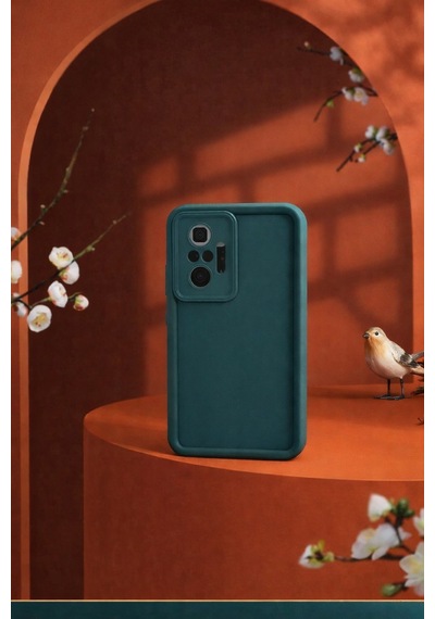 Mi Redmi Note 10 Pro Ve Redmi Note 10 Pro Max Uyumlu Kamera Çıkıntılı Mat Silikon Telefon Kılıfı Resimdeki