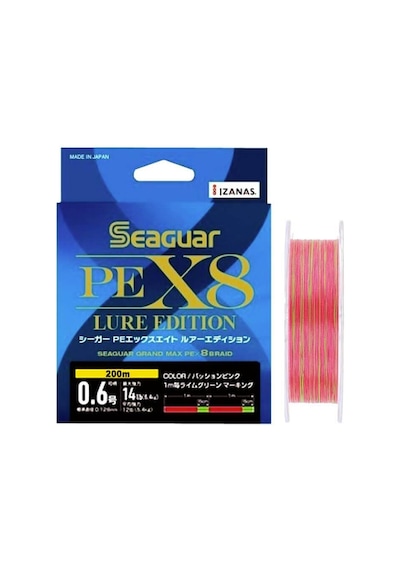 SEAGUAR LURE EDITION 150 MT MULTİ PE 0.6-0.128MM