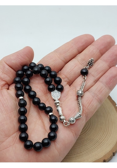 Abanoz Ağacı 33lük Tesbih 8mm 56536 Çok Renkli