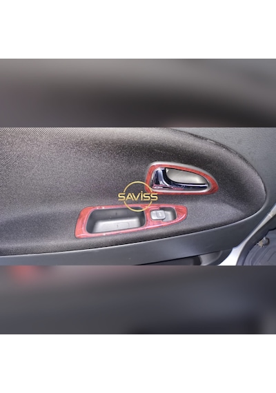 Volvo S40 eski kasa, Full set Gül desenli Maun ,Torpido Maun Kaplama,Konsol Kaplama (Maun Gül Desen)
