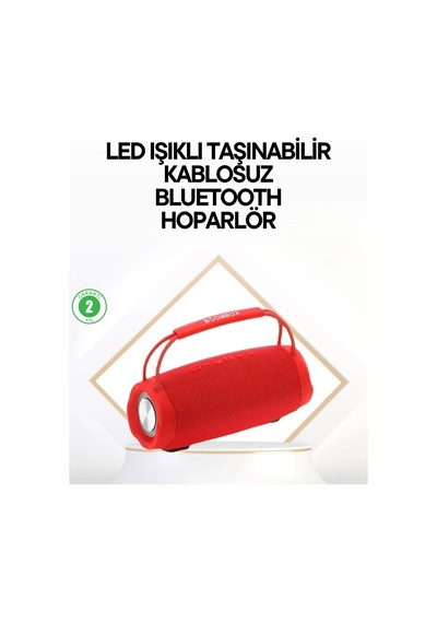 Çevreleyen Sesli Rgb Destekli Kablosuz Taşınabilir Hoparlör