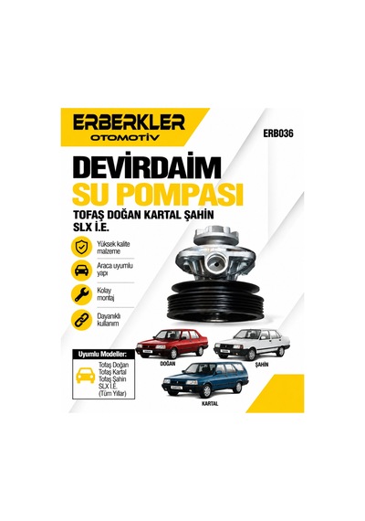 Tofaş Doğan, Kartal, Şahin Slx İ.e. Devirdaim Su Pompası - Erb345