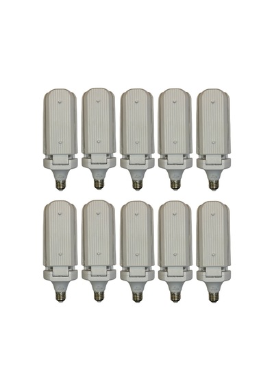 10 Adet Sorti 30w 270w Beyaz Işık E27 Duylu Kalın Duy Led Pervane Ampul