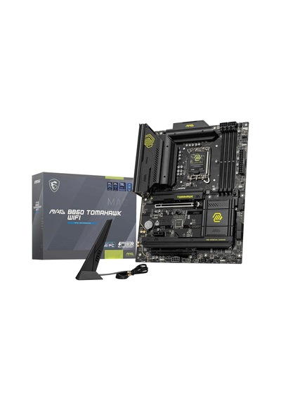 Mb Mag B860 Tomahawk Wıfı Soket 1851 Ddr5 9200mhz Oc 3xm.2 2x Tb4 Hdmı Dısplay 5g Lan Wıfı 7 Atx Sku: Smg8690010127266