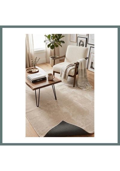 Ventra Youdayhomecollection Poly Peluş Halı Model Oturma Odası Halısı Ebat: 120x450 Ventra Çok Renkli