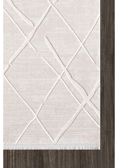 Artemis Halı Murano 06430c Bej Krem Modern Çizgi Desen Halı 160x230 Ölçü Krem