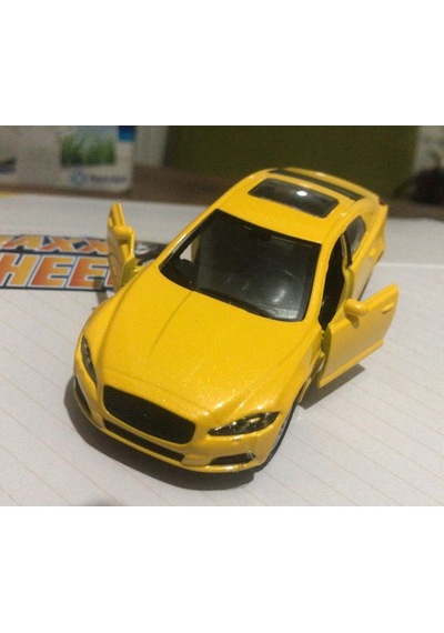 Oyuncak Metal Model Araba Açılır Kapı 1/36 Çek Bırak Sarı Mustang