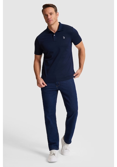 U.s. Polo Assn. Erkek Lacivert Tişört Basic 50322297-vr033