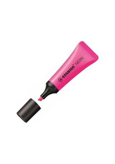 Pembe Neon Fosforlu Kalem