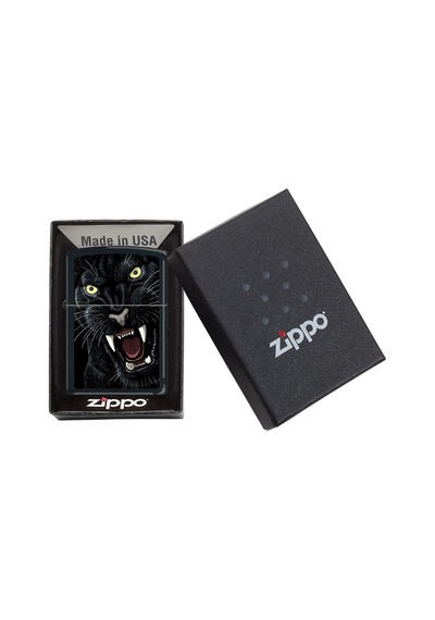 Zippo Black Panther Çakmak Çok Renkli