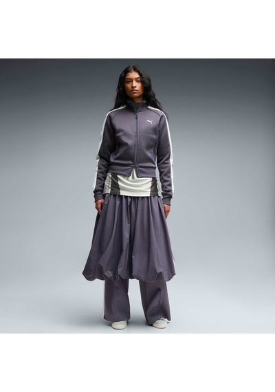 Puma T7 Always On Kadın Kısa Track Ceket 629796 56 Gri
