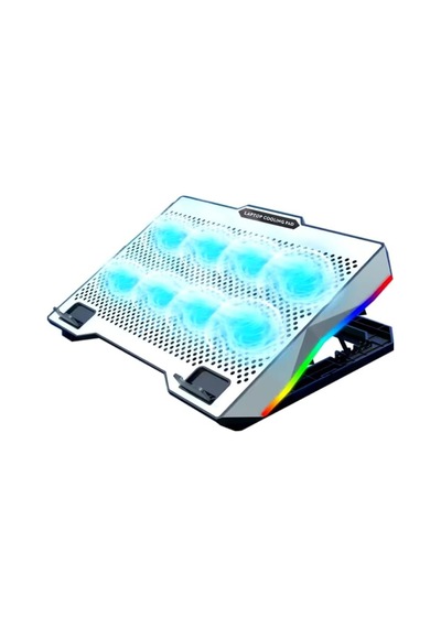 Zr S608 Rgb 8 Fan Metalik Laptop Suğutucu Diğer