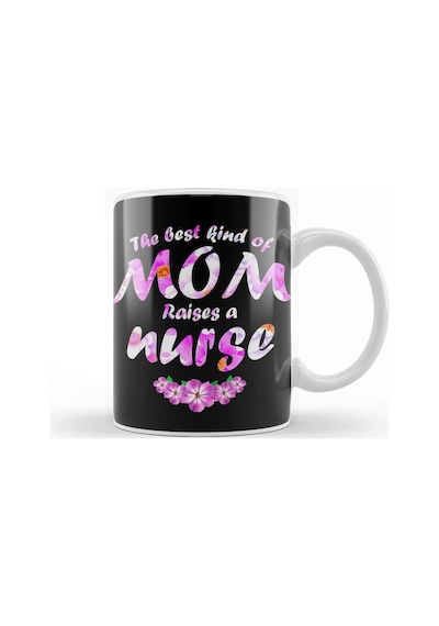 The Best Kind Of Mom Raises A Nurse Kupa Bardak Porselen Karışık