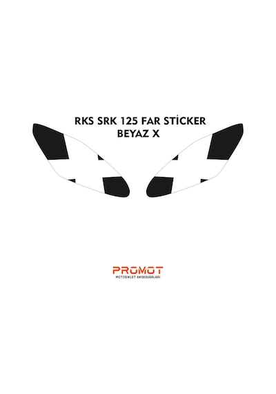 Far Kaplama Rks Srk 125r Uyumlu Beyaz X Nötr