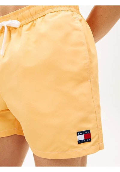Tommy Hilfiger Tj Medıum Drawstrıng Solıd Erkek Turuncu Deniz Şortu - Um0um03852