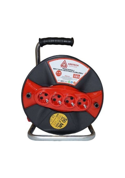 Arstech Ars31550 Seyyar Makara Kablo 3x1.5 Mm 50 Metre Diğer