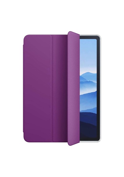 Apple İpad 10.nesil 10.9 İçin Kılıf A2696-a2757-a2777 Slim Translucent Back Smart Cover Mor İpad 10.nesil 10.9 İle Uyumlu Kılıf - Mor