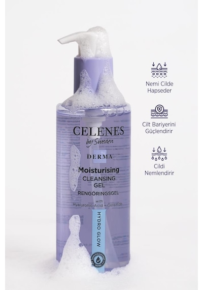 Celenes Nemlendirici Derma Yüz Bakım Jeli 250 ML