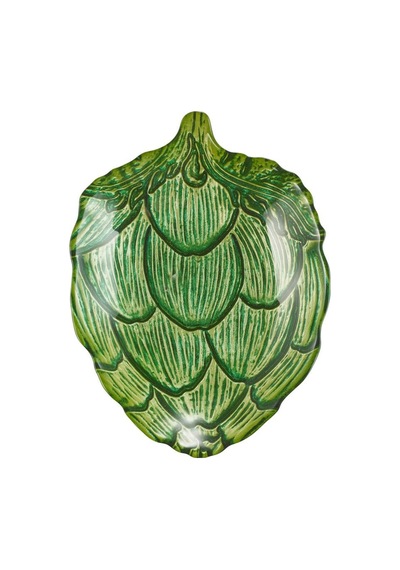 Pasabahce Enginar Tabak 25x20 Cm Yeşil - 1 Adet