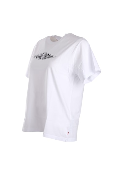 Levi's Oversize Minimalist Erkek T-shirt - Kısa Kol - Günlük Beyaz
