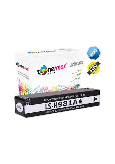 Hp 981A / J3M71A / Hp Pagewide Enterprise Colour 556 / 586 Siyah