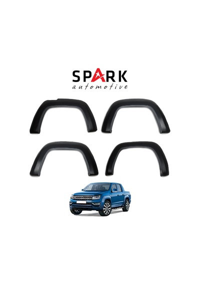 Volkswagen Amarok 2010-2022 Yıl Aralığı Uyumlu Çamurluk Dodik 4 Parça Siyah