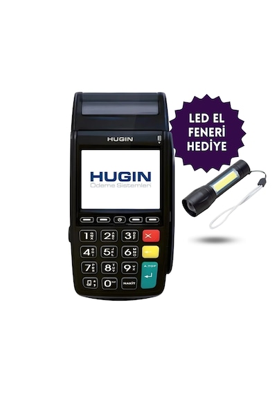 Hugin Tiger T300 4g Yeni Nesil Mobil Yazar Kasa Pos Led El Feneri