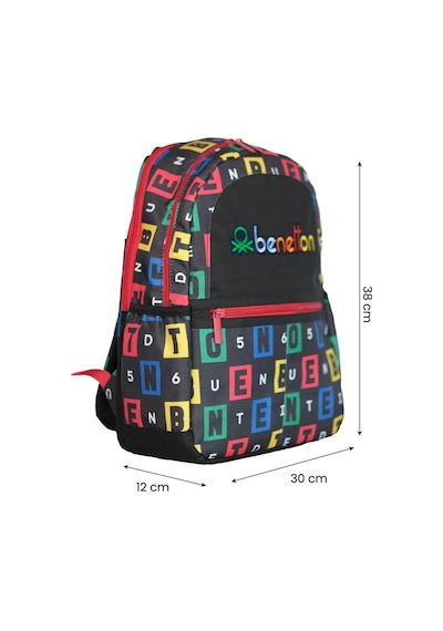 United Colors Of Benetton . Harf Baskılı Unisex Çocuk Sırt Çantası