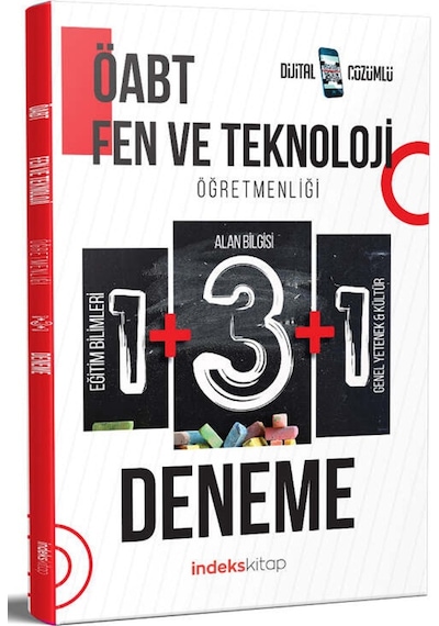 İndeks Kitap 2022 ÖABT Fen ve Teknoloji Öğretmenliği 5 Deneme