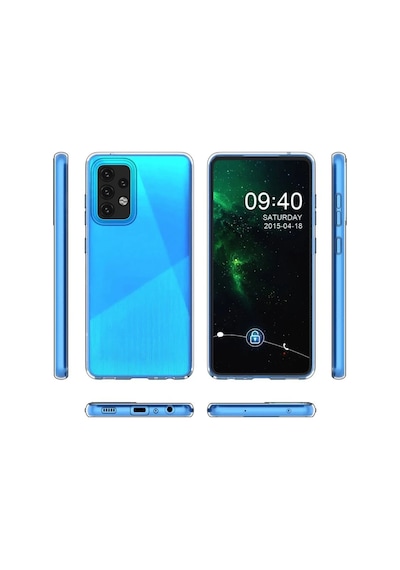 Samsung Galaxy A02s Kılıf Lüx Şeffaf Silikon